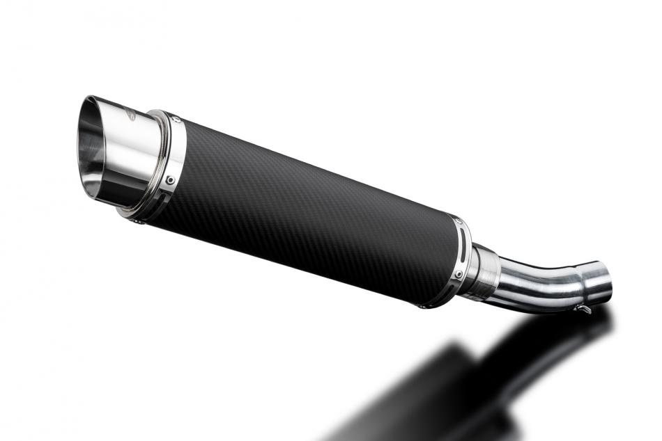 DUCATI SCRAMBLER 800 DESERT SLED 17-19 350mm CARBON ROUND SILENCER EXHAUST KIT