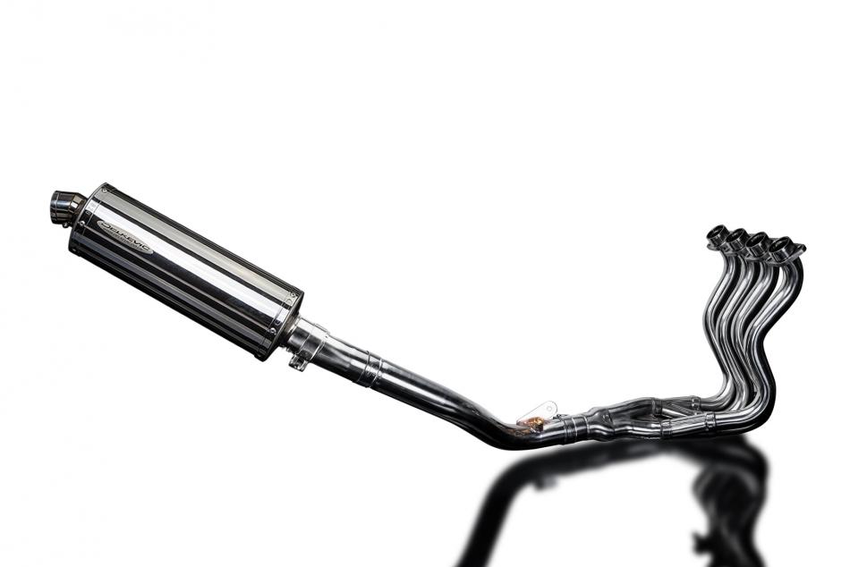 SUZUKI GSX-R1000 2012-2016 350mm FULL EXHAUST OVAL STAINLESS BSAU SILENCER