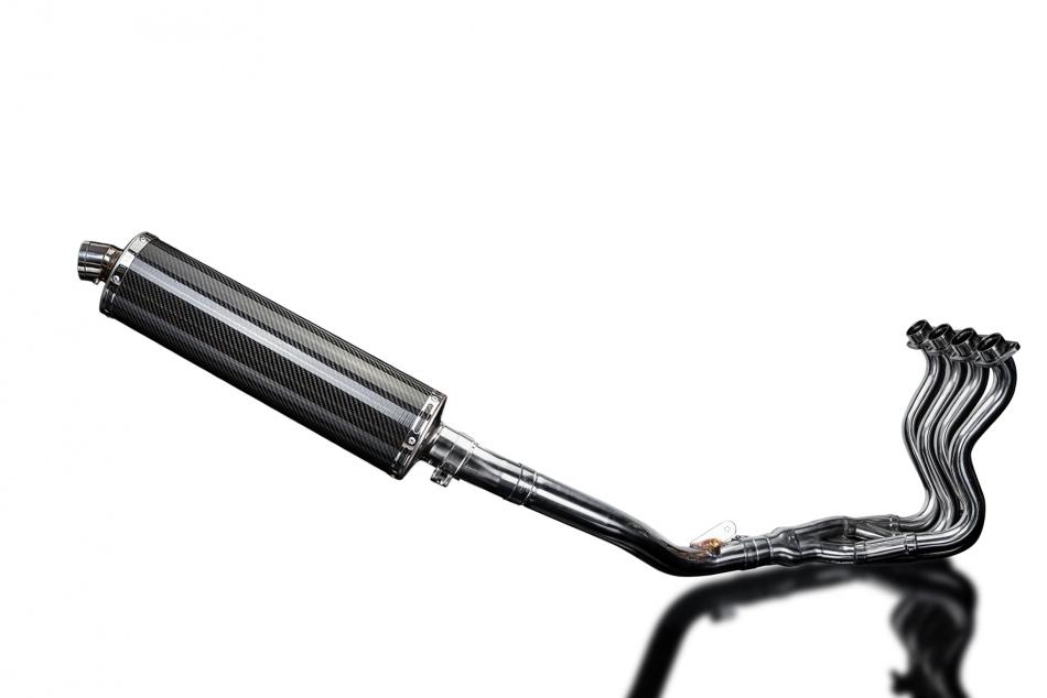 SUZUKI GSXR1000 2012-2016 450mm FULL EXHAUST OVAL CARBON BSAU SILENCER