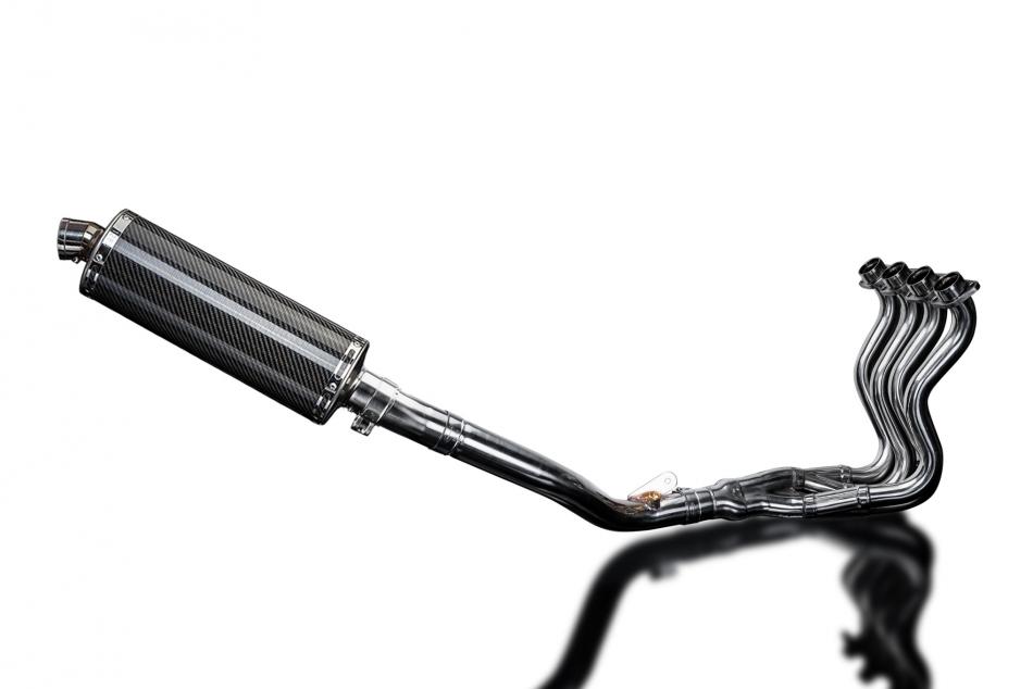 SUZUKI GSXR1000 2012-2016 350mm FULL EXHAUST OVAL CARBON BSAU SILENCER