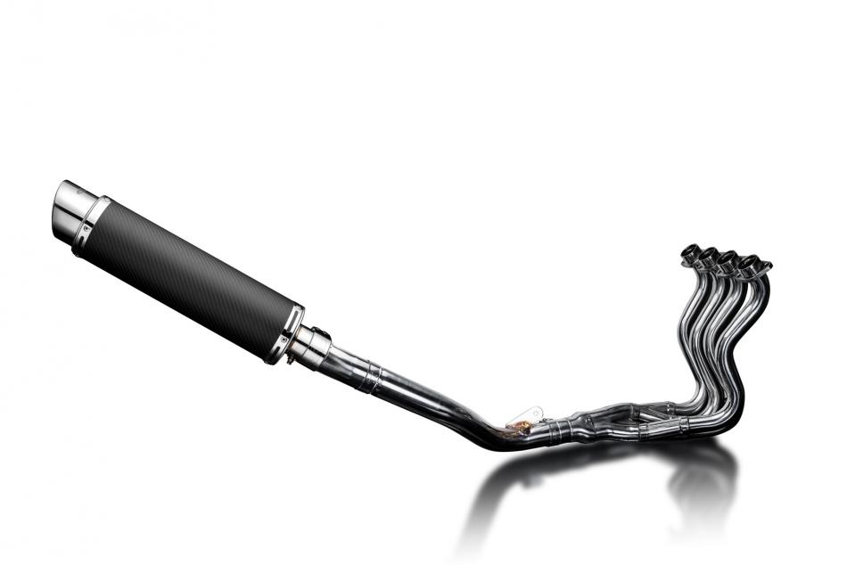 SUZUKI GSXR1000 2012-2016 350mm FULL EXHAUST CARBON ROUND BSAU SILENCER