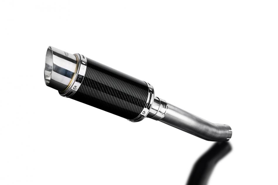 Yamaha XT700 Tenere 2019-2023 200mm Round Carbon Exhaust Silencer Can Kit