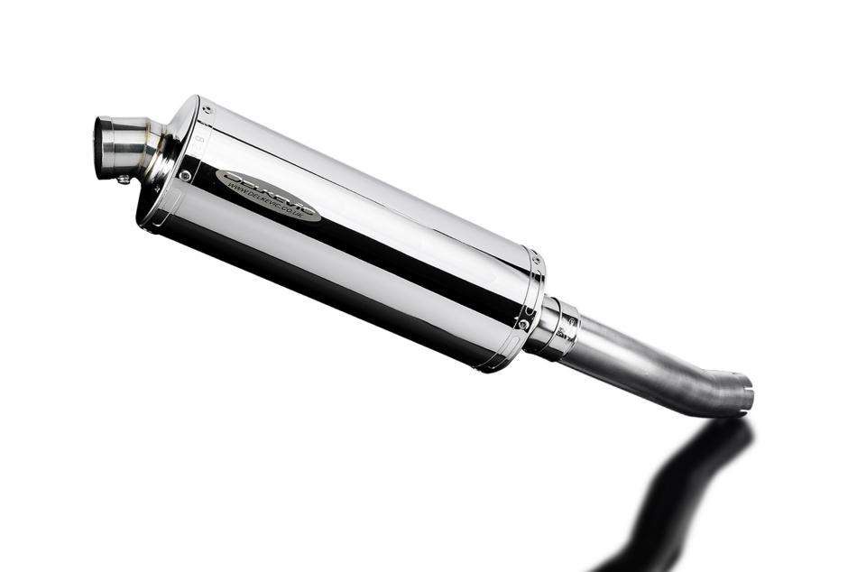 Yamaha XT700 Tenere 2019-2023 350mm Oval Stainless Exhaust Silencer Can Kit