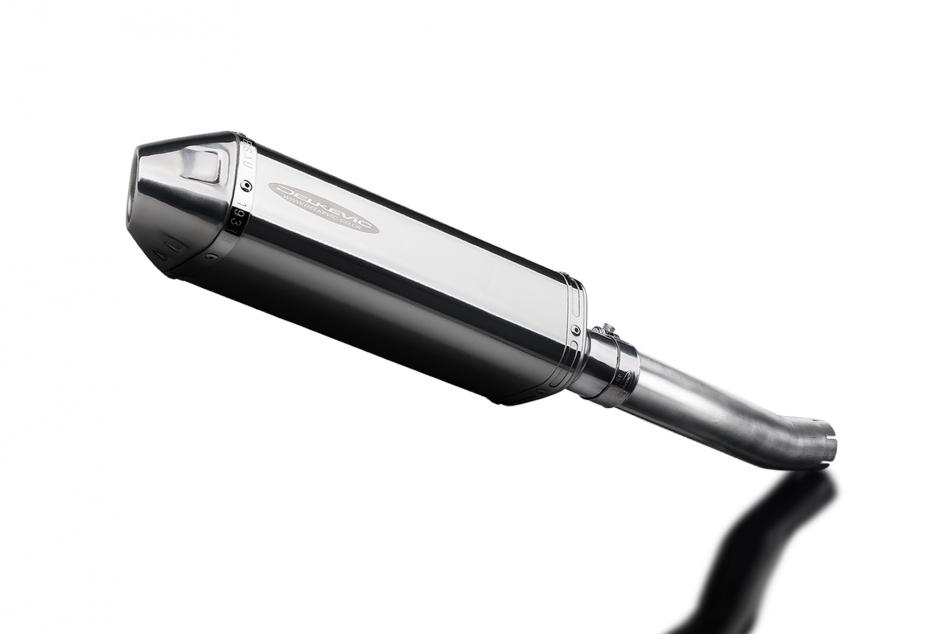 Yamaha XT700 Tenere 2019-2023 320mm Tri-Oval Stainless Exhaust Silencer Can Kit