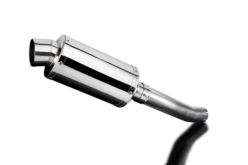 Yamaha XT700 Tenere 2019-2023 225mm Oval Stainless Exhaust Silencer Can Kit