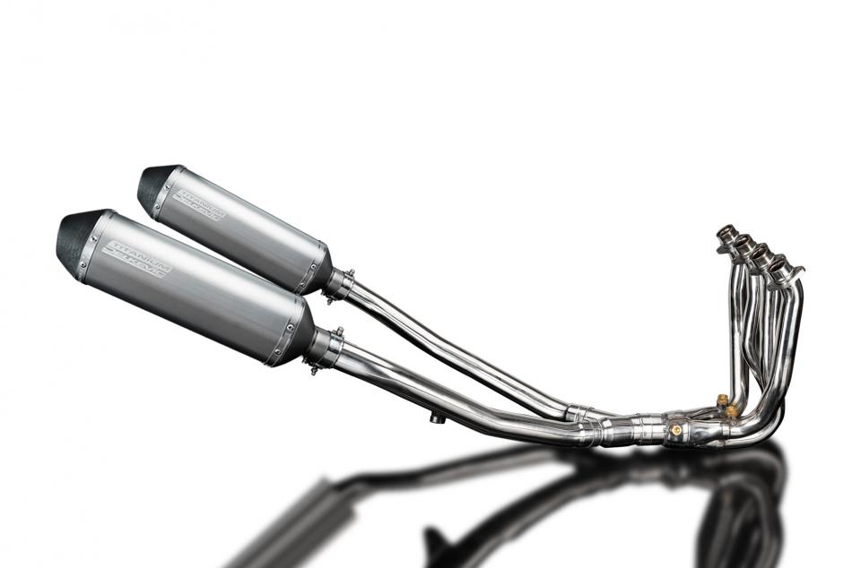 KAWASAKI ZZR1400 06-07 DECAT 4-2 EXHAUST 343mm TITANIUM XOVAL BSAU SILENCERS