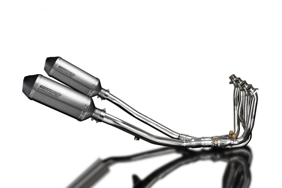 KAWASAKI ZZR1400 06-07 DECAT 4-2 EXHAUST 260mm TITANIUM XOVAL BSAU SILENCERS