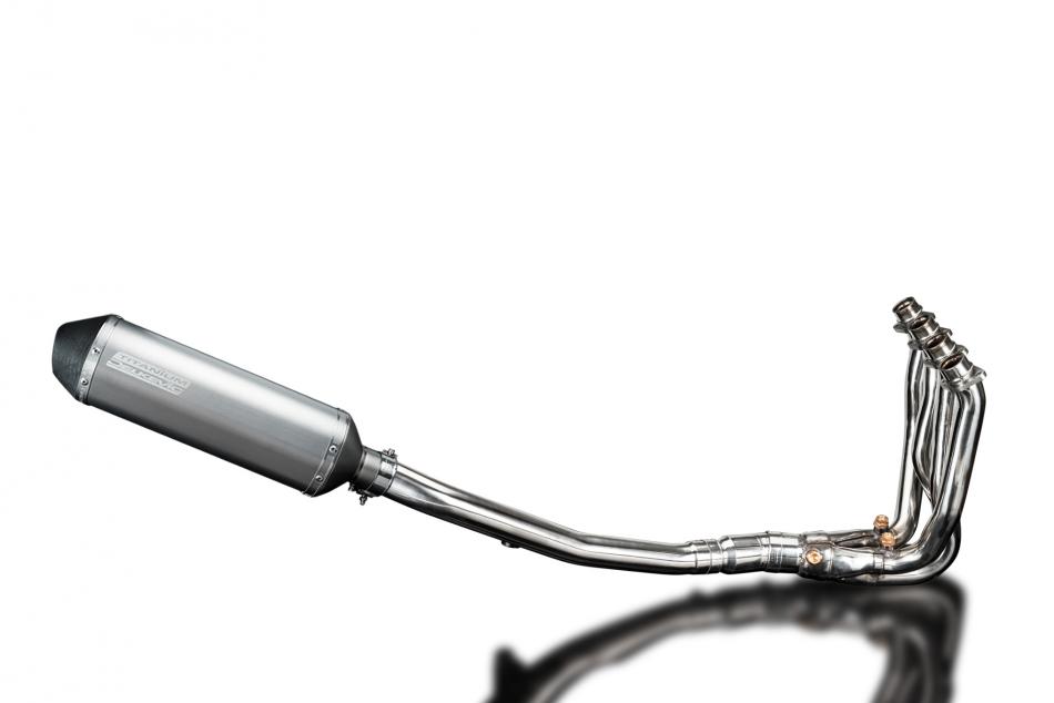 KAWASAKI ZZR1400 06-07 4-1 EXHAUST SYSTEM 343mm TITANIUM X-OVAL BSAU