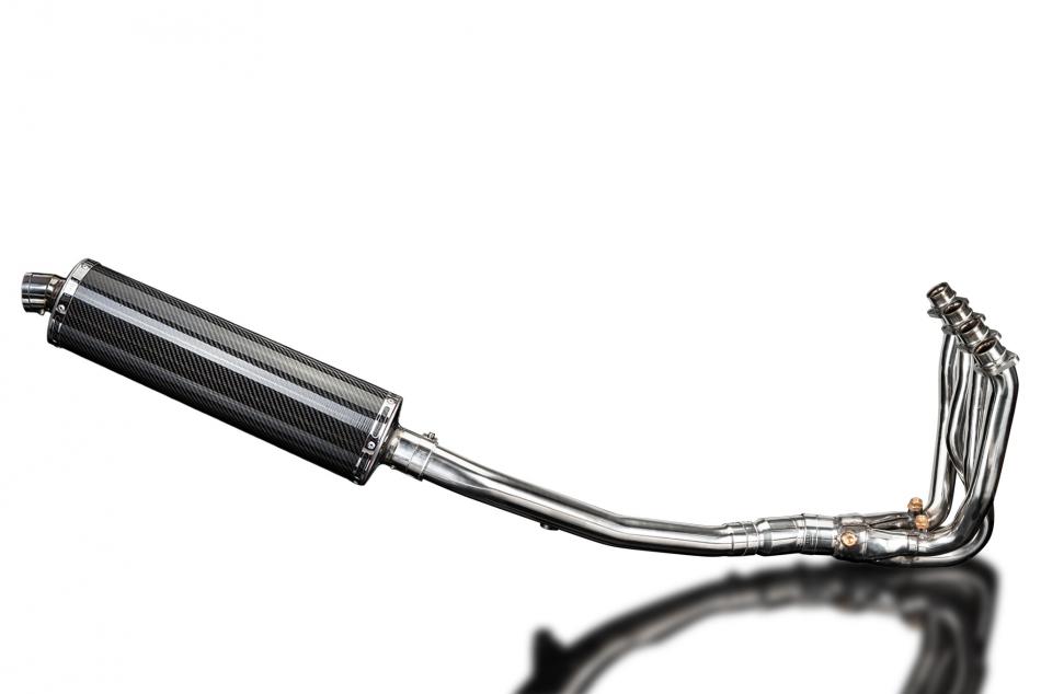 KAWASAKI ZZR1400 06-07 4-1 EXHAUST SYSTEM 450mm CARBON OVAL BSAU