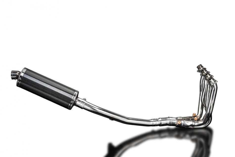 KAWASAKI ZZR1400 06-07 4-1 EXHAUST SYSTEM 350mm CARBON OVAL BSAU