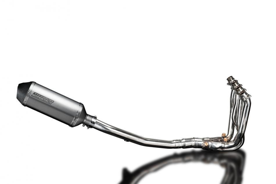 KAWASAKI ZZR1400 06-07 4-1 EXHAUST SYSTEM 260mm TITANIUM X-OVAL BSAU