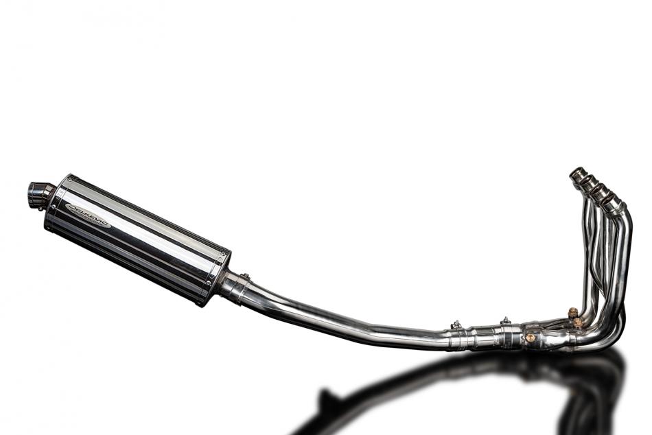 KAWASAKI ZZR1400 08-11 4-1 EXHAUST SYSTEM 350mm STAINLESS OVAL BSAU