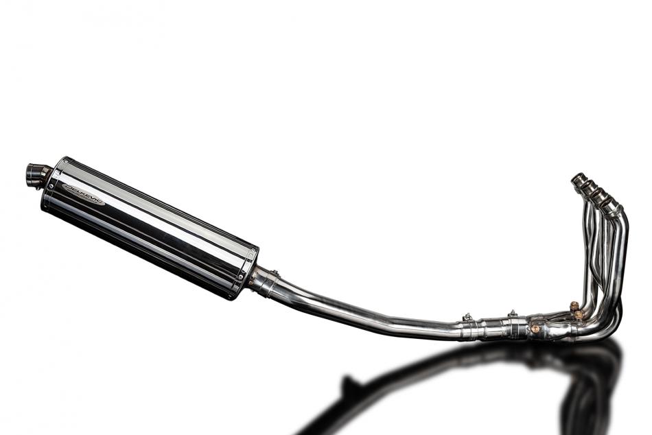 KAWASAKI ZZR1400 08-11 4-1 EXHAUST SYSTEM 450mm STAINLESS OVAL BSAU