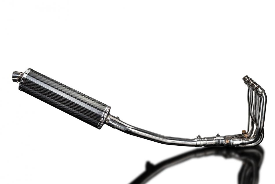 KAWASAKI ZZR1400 08-11 4-1 EXHAUST SYSTEM 450mm CARBON OVAL BSAU