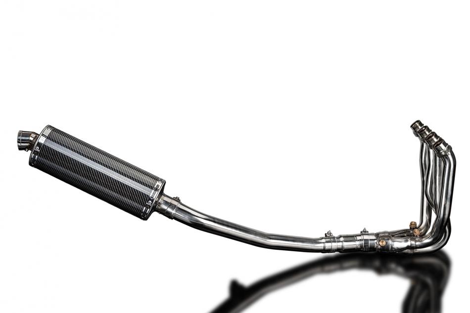 KAWASAKI ZZR1400 08-11 4-1 EXHAUST SYSTEM 350mm CARBON OVAL BSAU