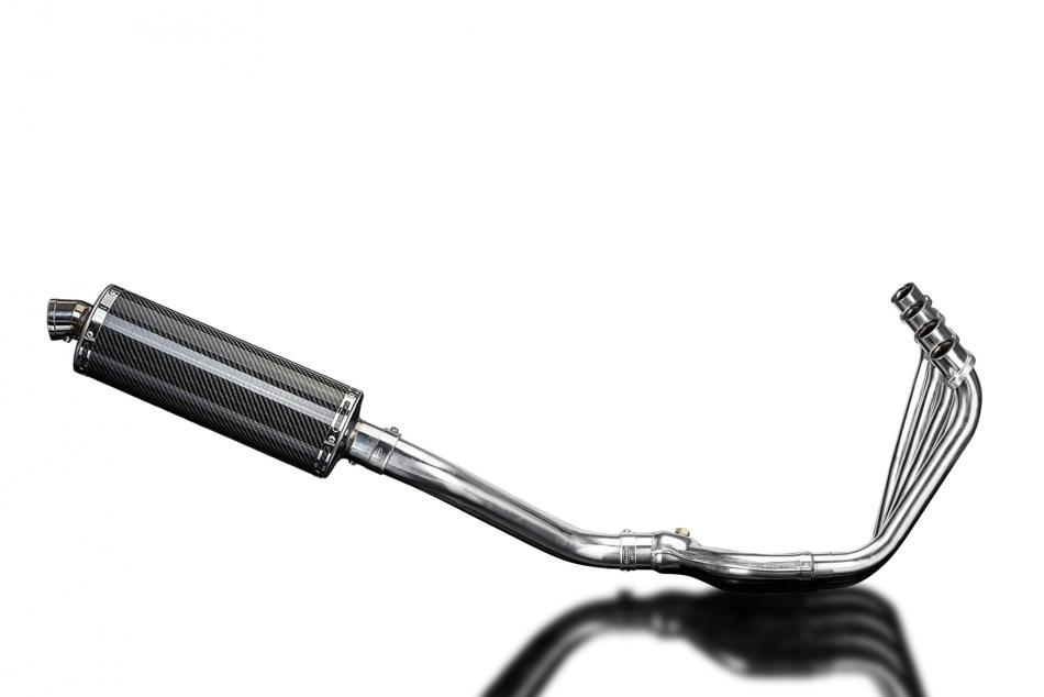 Honda CB650R CB650R 2019-2021 4-1 Full Exhaust 350mm Oval Carbon Fibre Silencer