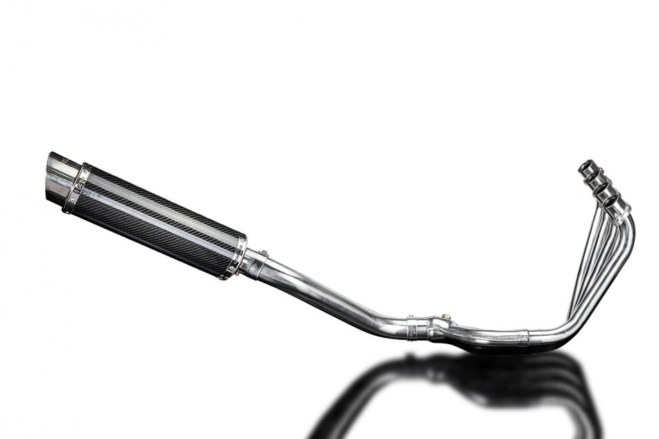 Honda CB650R CB650R 2019-2021 4-1 Full Exhaust 350mm Round Carbon Fibre Silencer