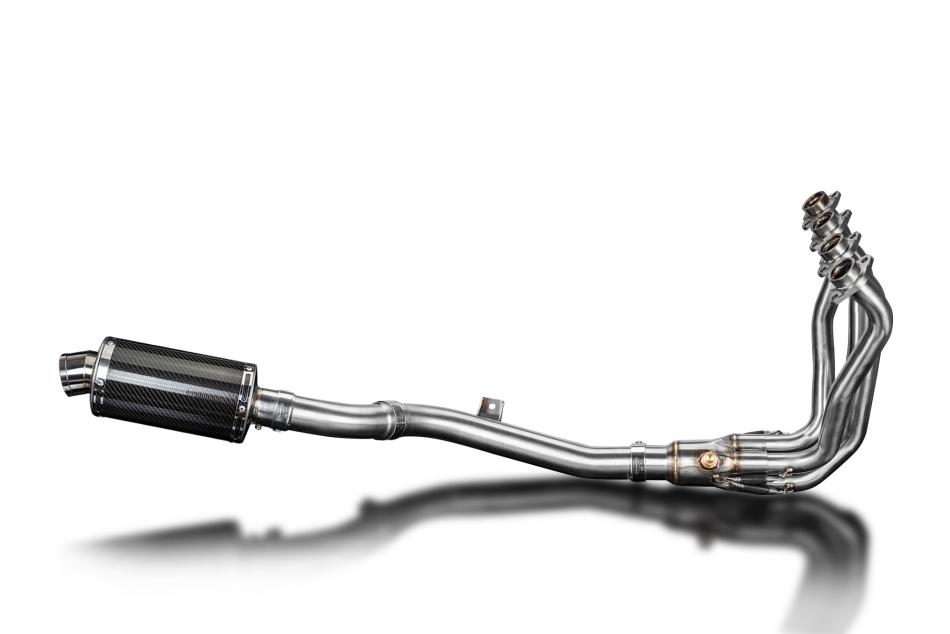 Kawasaki 1000SX Ninja 2020-2024 Full Exhaust System 225mm Oval Carbon Silencer