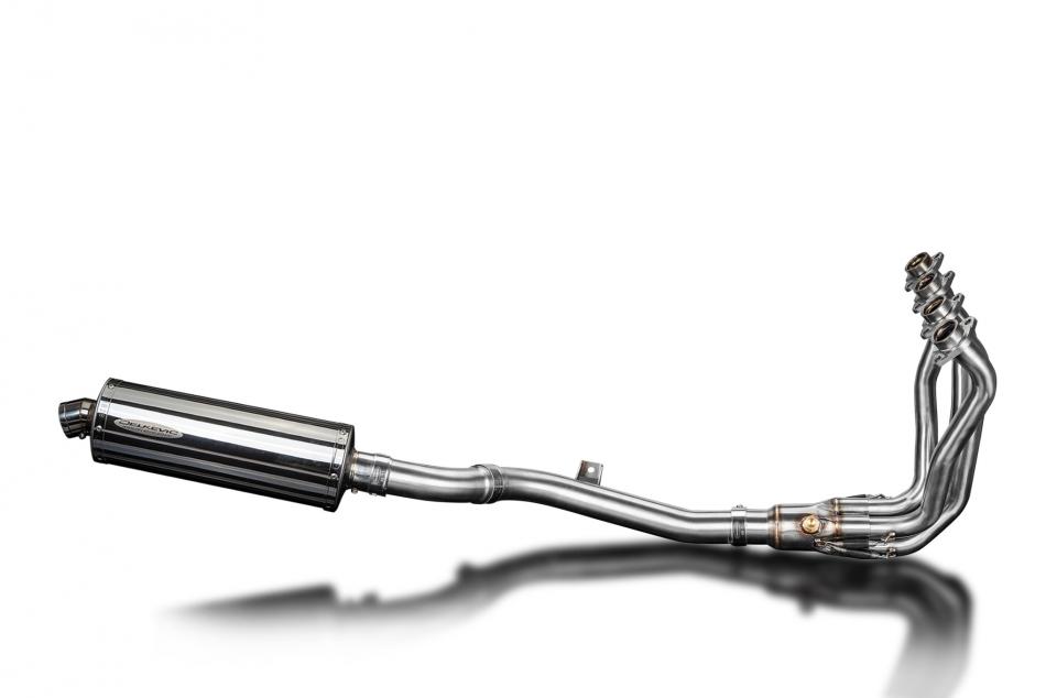 Kawasaki 1000SX Ninja 2020-24 Full Exhaust System 250mm Oval Stainless Silencer