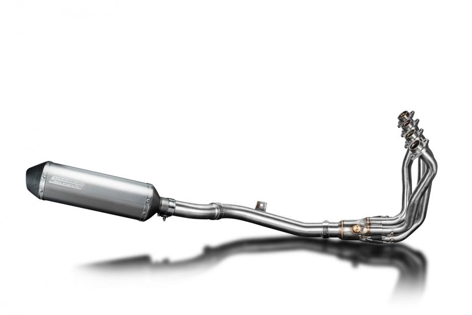Kawasaki 1000SX Ninja 2020-24 Full Exhaust System 343mm X-Oval Titanium Silencer