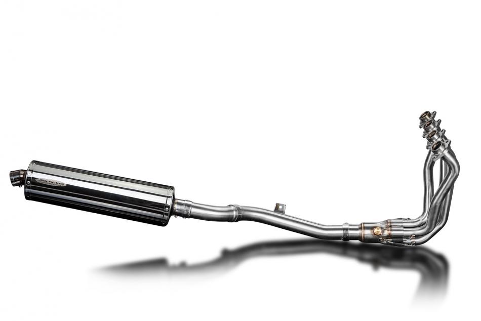 Kawasaki 1000SX Ninja 2020-24 Full Exhaust System 450mm Oval Stainless Silencer