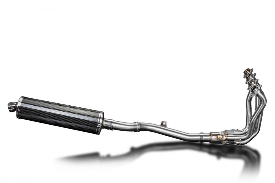 Kawasaki 1000SX Ninja 2020-2024 Full Exhaust System 450mm Oval Carbon Silencer