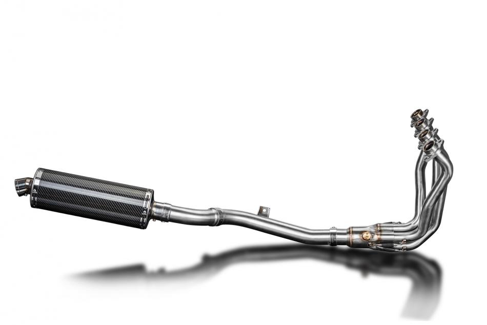 Kawasaki 1000SX Ninja 2020-2024 Full Exhaust System 350mm Oval Carbon Silencer