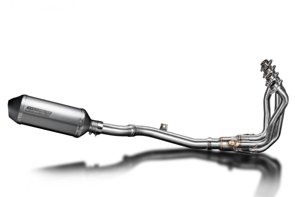 Kawasaki 1000SX Ninja 2020-24 Full Exhaust System 260mm X-Oval Titanium Silencer