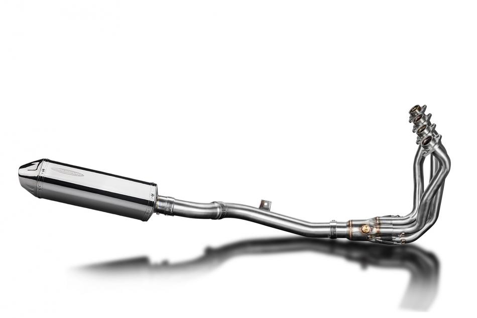 Kawasaki 1000SX Ninja 2020-2024 Full Exhaust System 320mm Tri-Oval Stainless Can