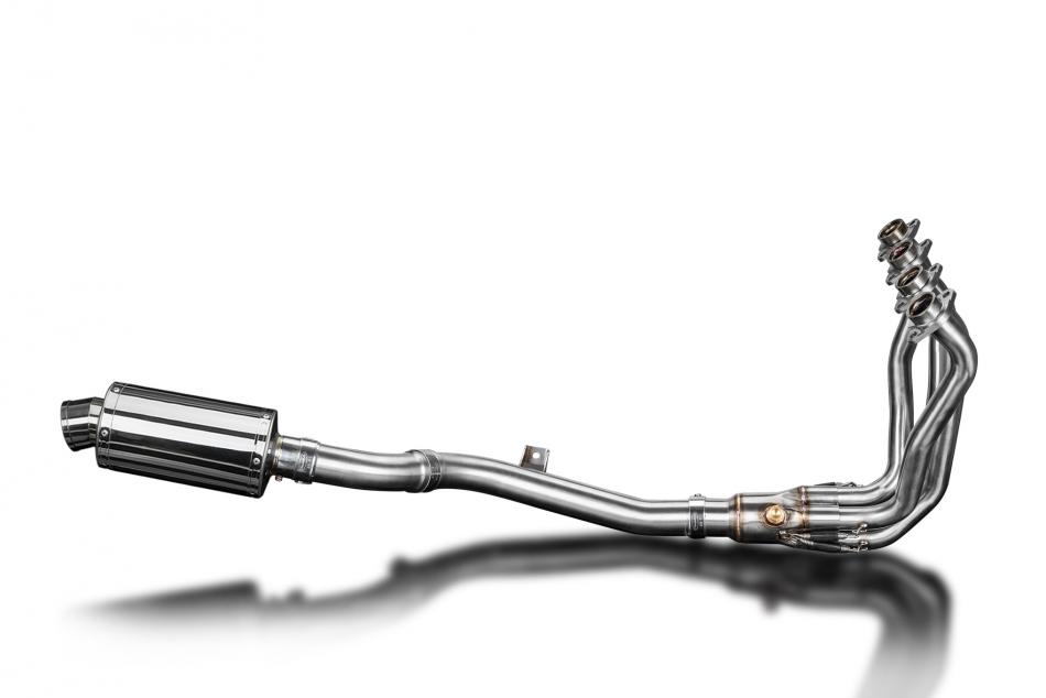 Kawasaki 1000SX Ninja 2020-24 Full Exhaust System 225mm Oval Stainless Silencer