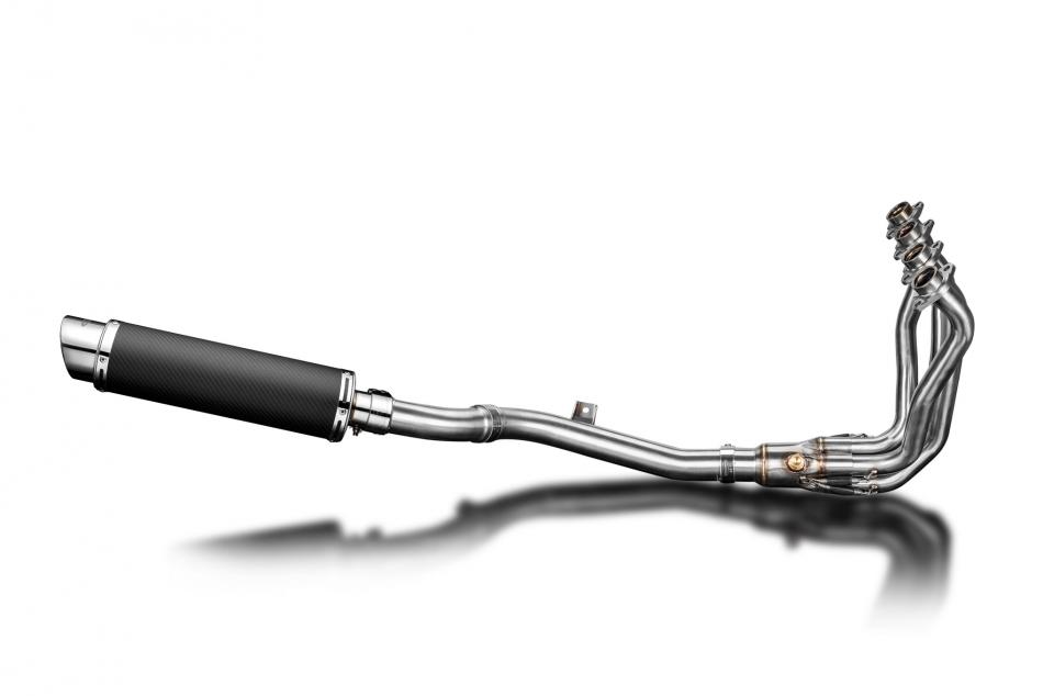 Kawasaki 1000SX Ninja 2020-2024 Full Exhaust System 350mm Round Carbon Silencer