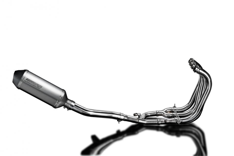 Suzuki GSX1400 2006-2007 4-1 Full Exhaust 260mm X-Oval Titanium Silencer Can