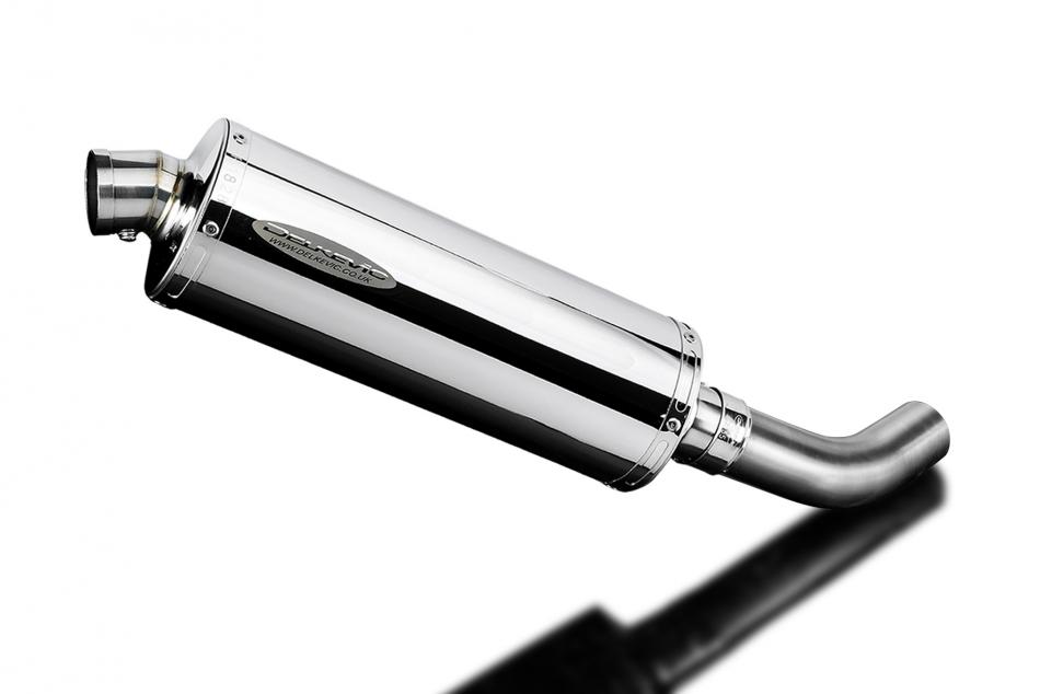 KAWASAKI Z900 2020-2023 350mm OVAL STAINLESS STEEL SILENCER EXHAUST KIT