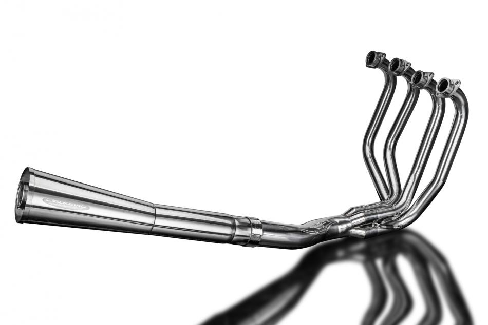 Yamaha XS1100 1978-1982 Complete Exhaust 4-1 Stainless Megaphone Silencer Can