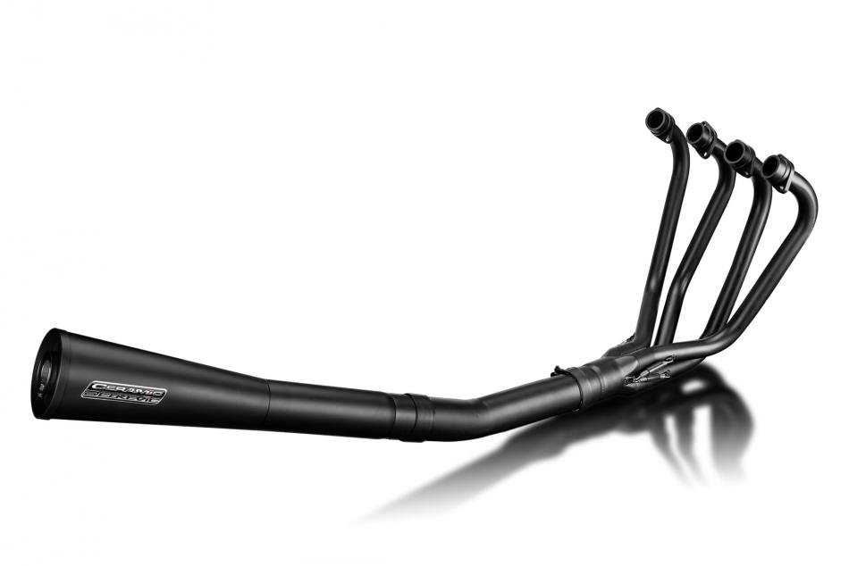 Honda CB900C Shaft 80-82 Exhaust 4-1 Megaphone Silencer Ceramic Coated Stainless