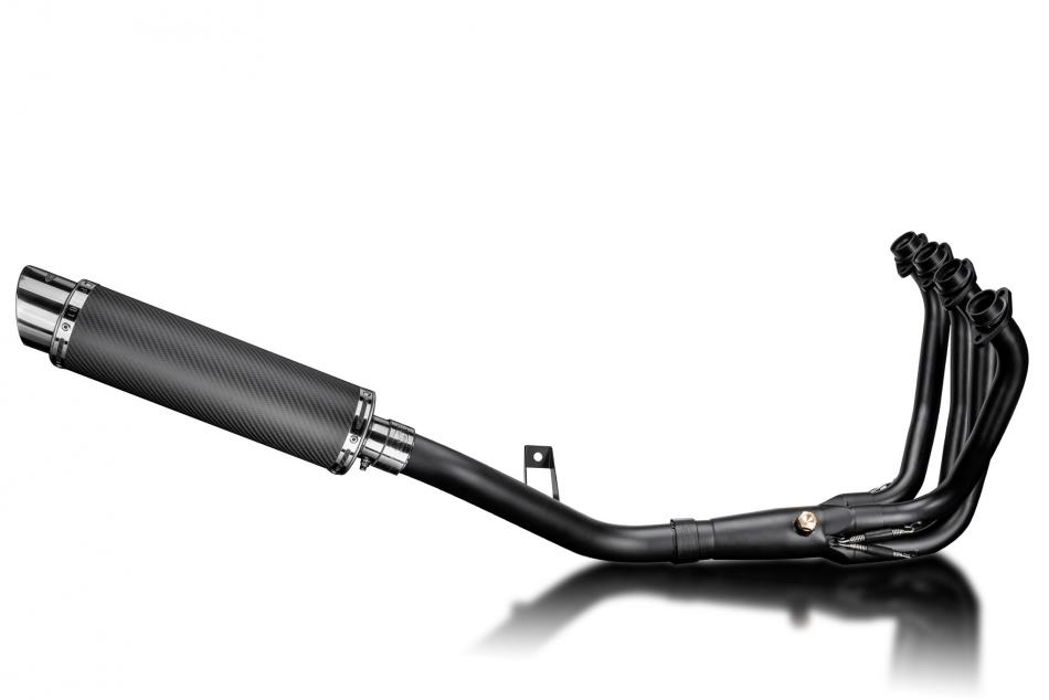 Kawasaki Z900RS SE 18-24 Full Exhaust 4-1 350mm Round Ceramic Carbon Silencer