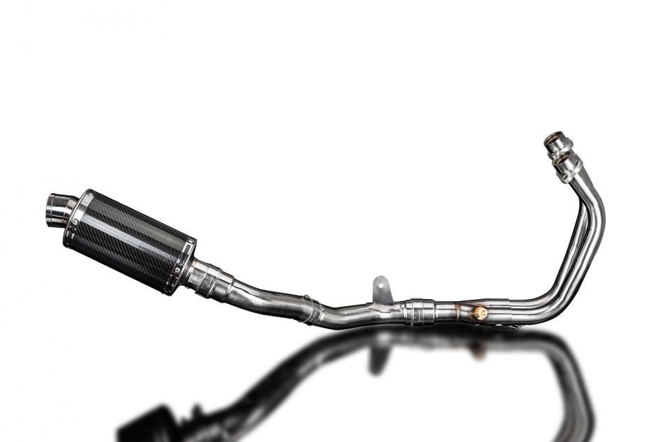 Honda CMX500 Rebel 2017-2024 Full Exhaust 2-1 225mm Oval Carbon Silencer