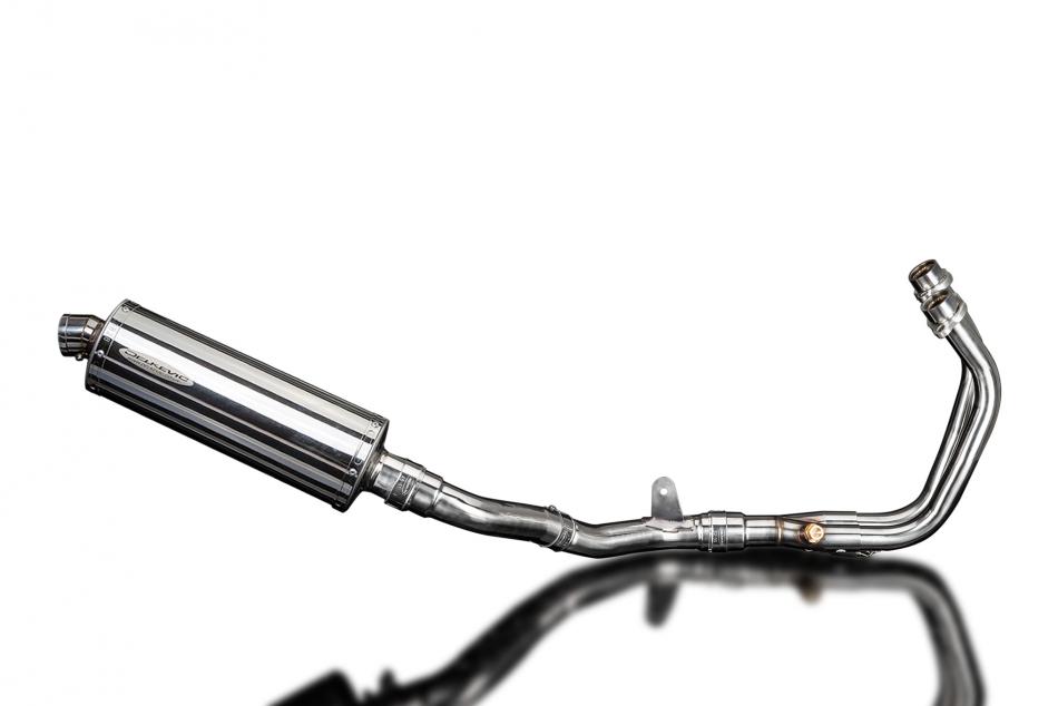 Honda CMX500 Rebel 2017-2024 Full Exhaust 2-1 350mm Oval Stainless Silencer