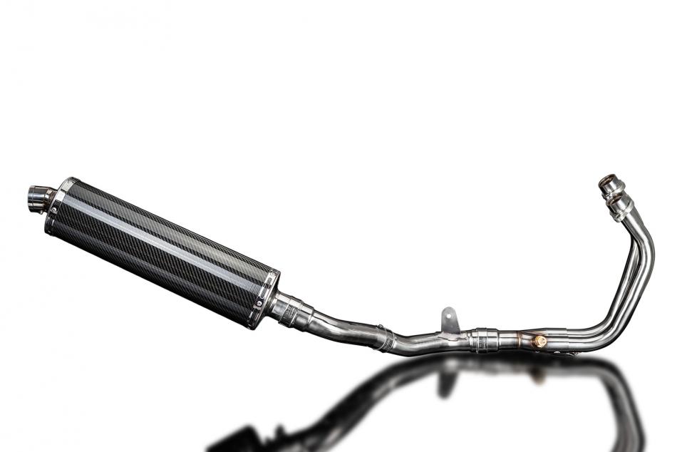 Honda CMX500 Rebel 2017-2024 Full Exhaust 2-1 450mm Oval Carbon Silencer