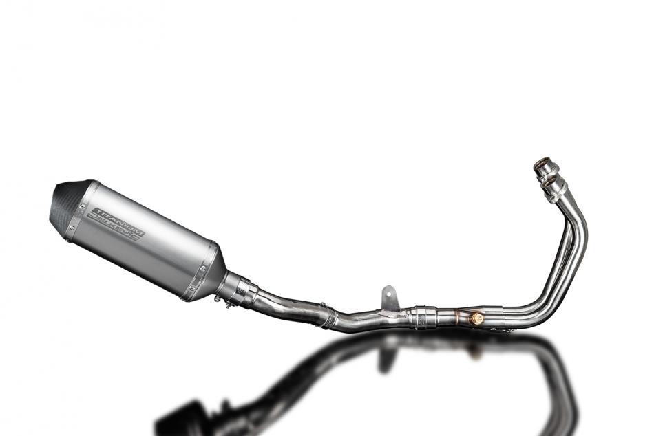 Honda CMX500 Rebel 2017-2024 Full Exhaust 2-1 260mm X-Oval Titanium Silencer