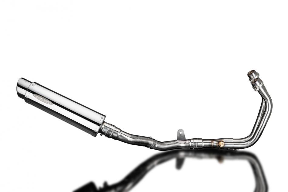 Honda CMX500 Rebel 2017-2024 Full Exhaust 2-1 350mm Round Stainless Silencer