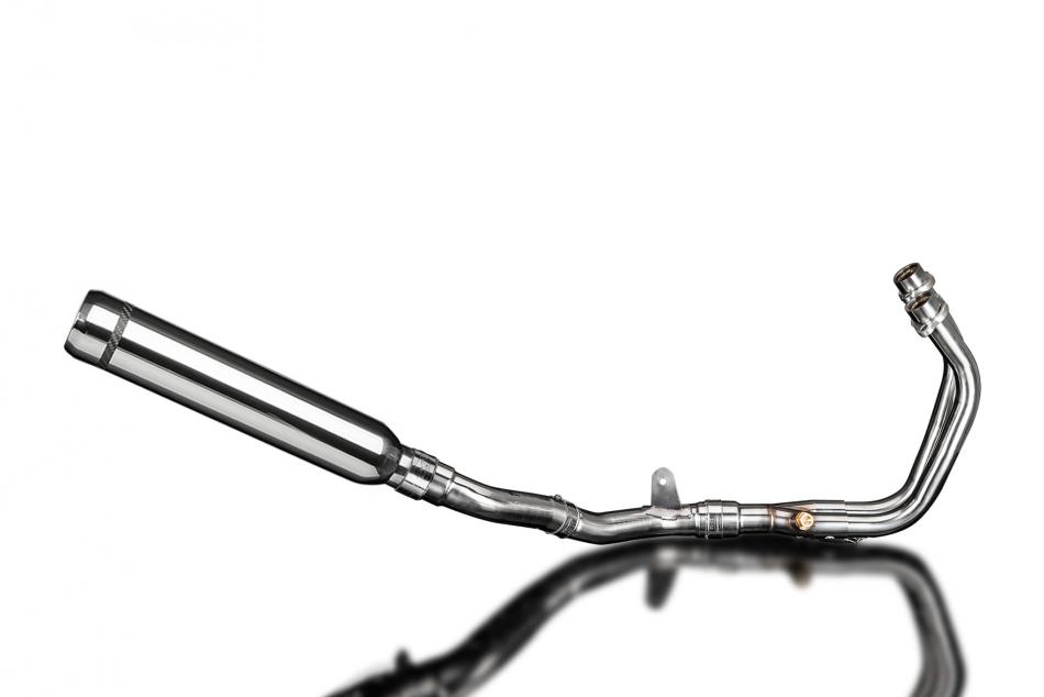 Honda CMX500 Rebel 2017-2024 Full Exhaust 2-1 410mm Bull Nose Stainless Can