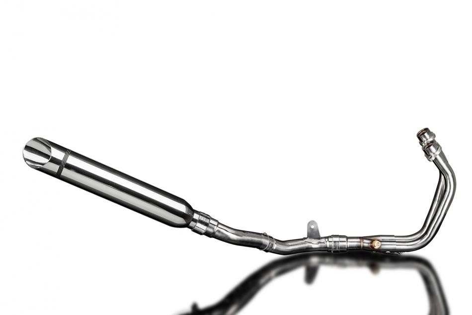 Honda CMX500 Rebel 2017-2024 Full Exhaust 2-1 410mm Slash Cut Can Stainless