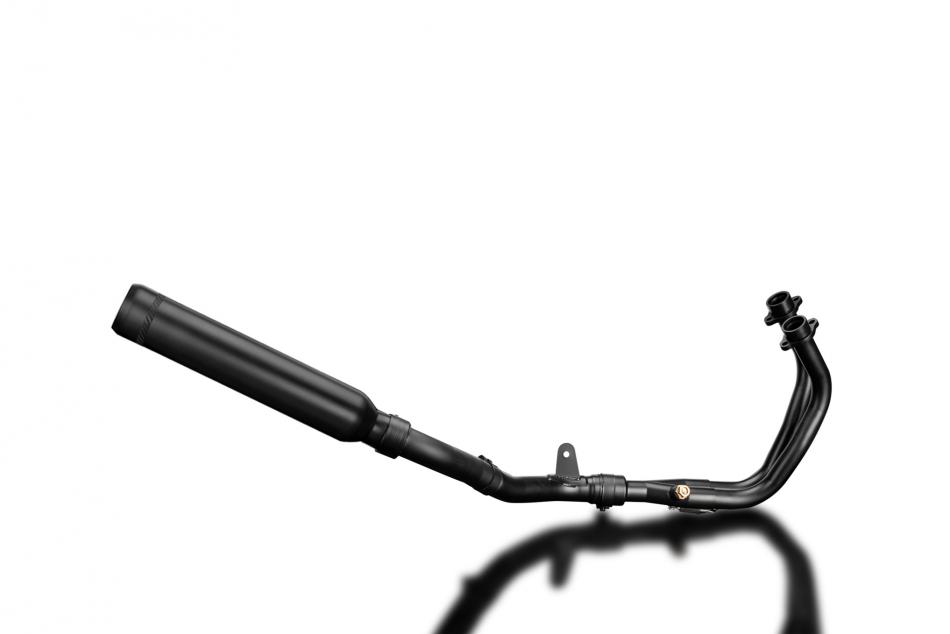 Honda CMX500 Rebel 2017-2024 Full Exhaust 2-1 410mm Bull Nose Can Ceramic