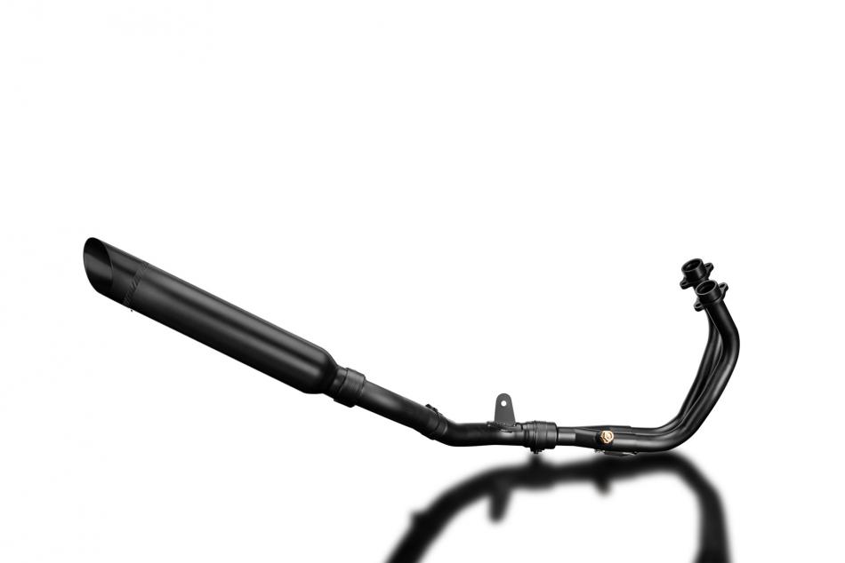 Honda CMX500 Rebel 2017-2024 Full Exhaust 2-1 410mm Slash Cut Can Ceramic