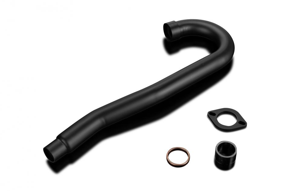 XT500 TT500 1977-1989 / DOWNPIPE CERAMIC STAINLESS STEEL