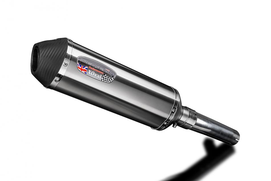 HONDA CBR600 FH FJ FK FL 87 88 89 90 343mm X-OVAL STAINLESS SILENCER EXHAUST KIT