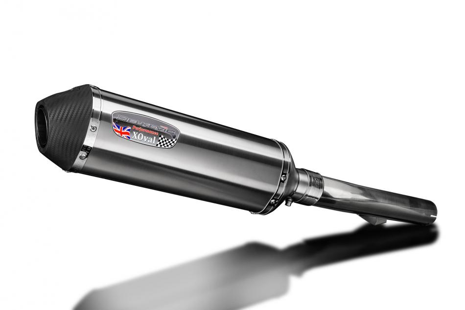 HONDA CBR600F 1999-2000 343mm X-OVAL STAINLESS SILENCER EXHAUST KIT