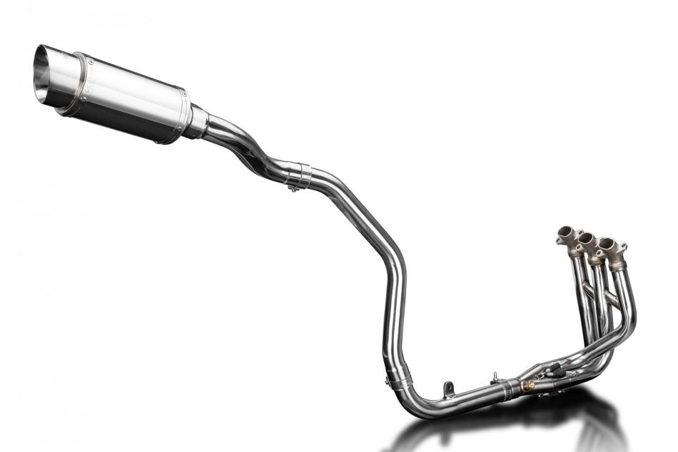 Triumph 675 675R Daytona 2009-2012 3-1 Full Exhaust 200mm Round Stainless Silenc