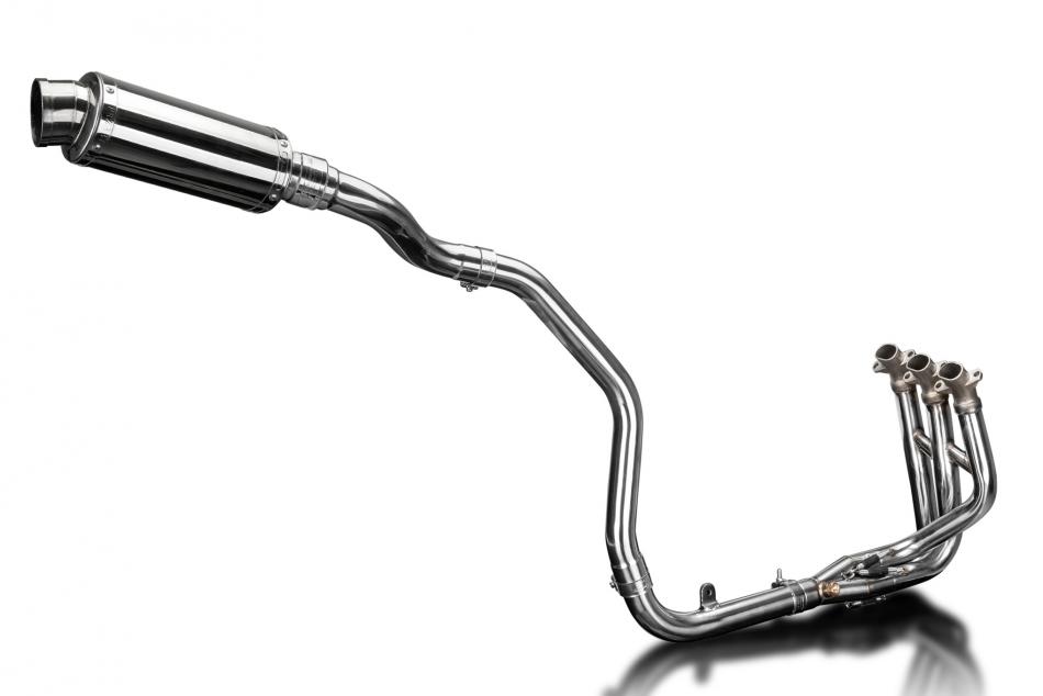 Triumph 675 675R Daytona 2009-2012 3-1 Full Exhaust 225mm Oval Stainless Silence